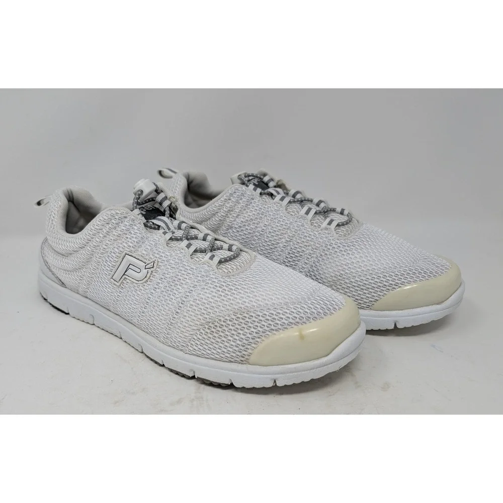 Propet TravelActiv White Mesh Walking Shoes Womens 10 Wide D Sneakers VERY NICE! - Picture 4 of 8